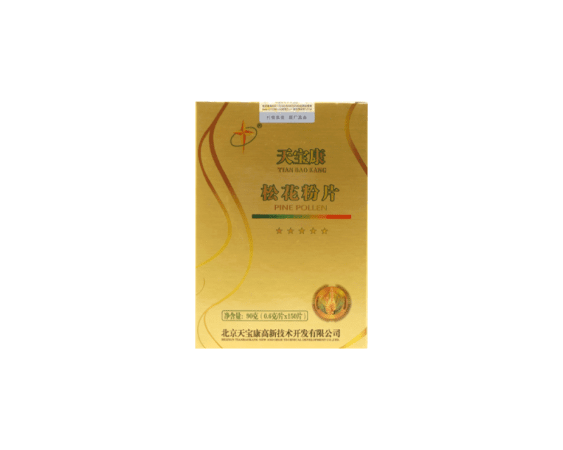 天寶康松花粉壓片糖果